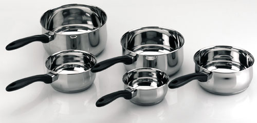 JUEGO 5 CAZOS GARINOX