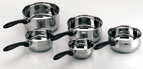 JUEGO 5 CAZOS GARINOX