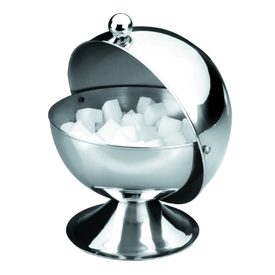 SUCRIER DE TABLE SPH�RIQUE EN INOX